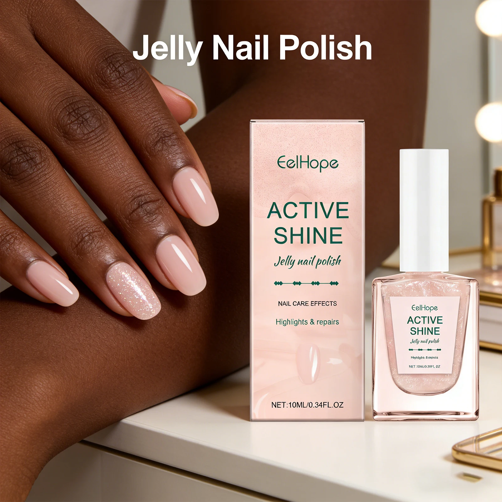 

Гель-лак для ногтей Jelly Gel, прозрачный, полупрозрачный, стойкий, с эффектом сияния, для салонов, домашнего использования и DIY маникюра, 10 мл