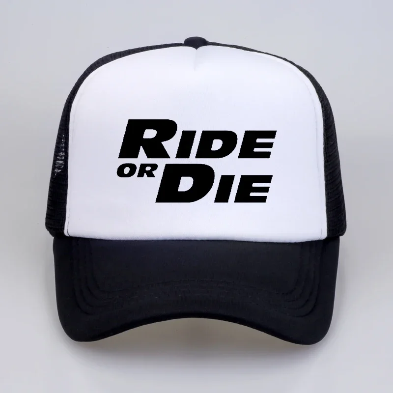 

Ride or Die Baseball Cap Letter Print Men Paul Walker Fast Furious Women Men hat Summer cool hip hop streetwear snapback hats