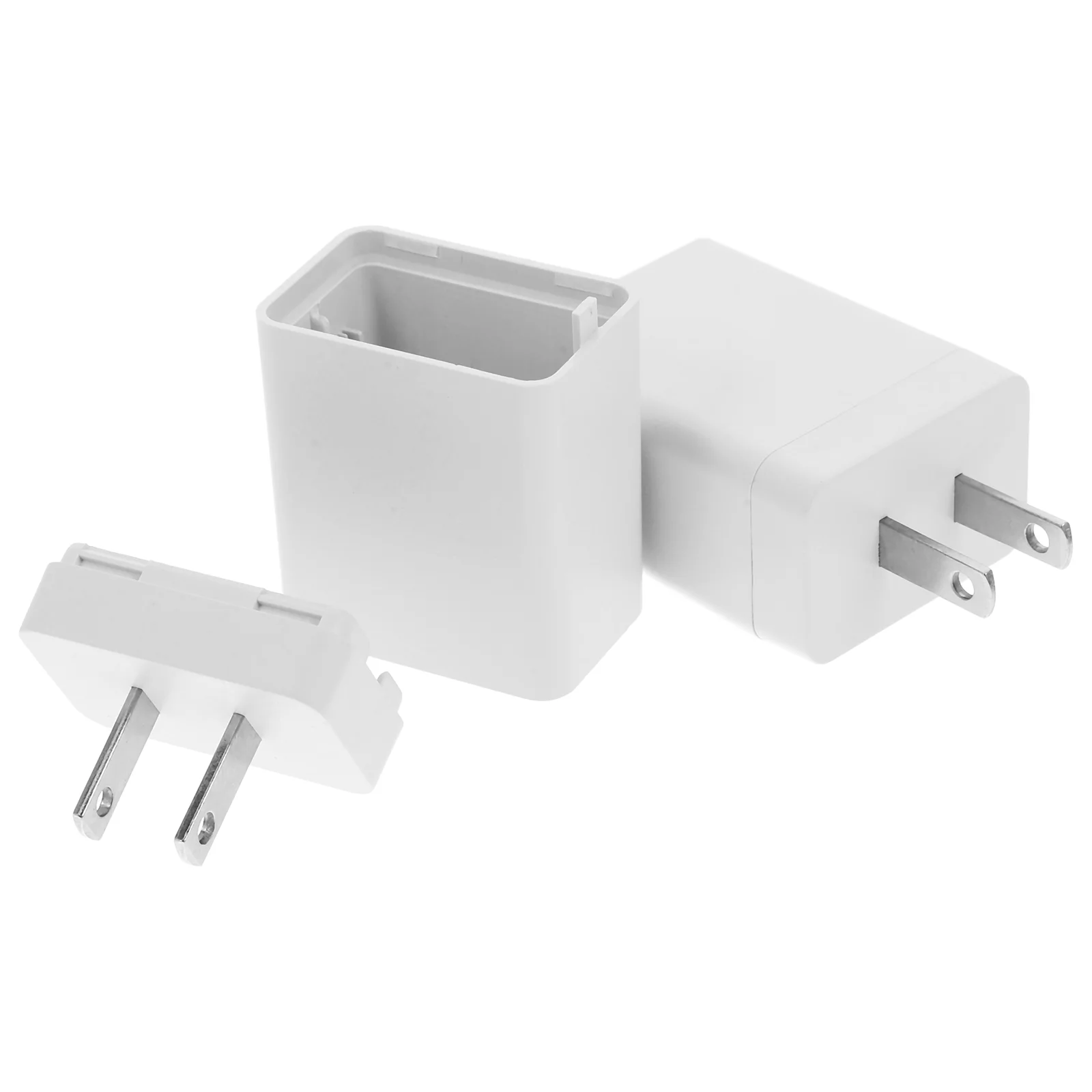 2 Pcs Power Bank Adapter Hidden Money Storage Box Cash ganizer Secret Compartment Valuables Safe Travel ganizer Mechanical Safe