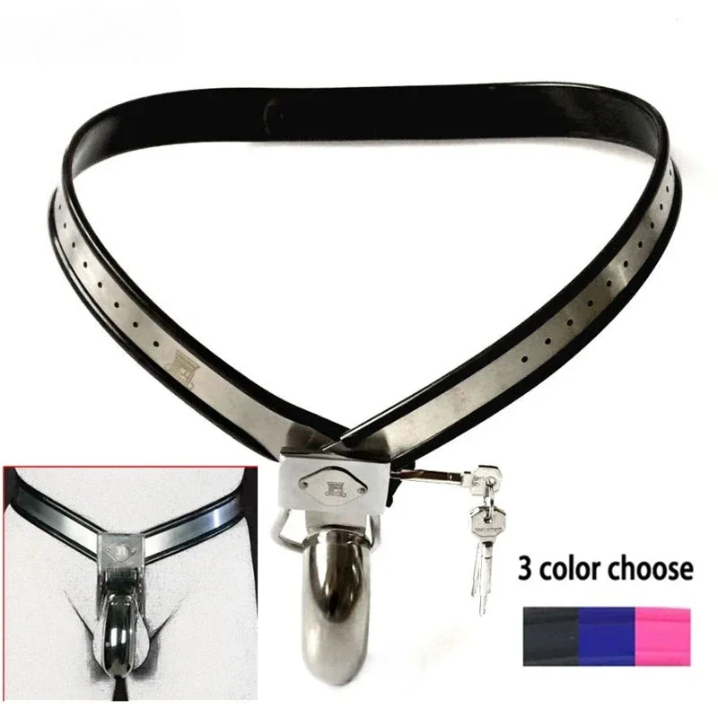 

Male Chastity Belt Dick Cock Cage Slave Bondage Panties Stainless Steel Chastity Device Penis Lock Metal Fetish Sex Toys For Men