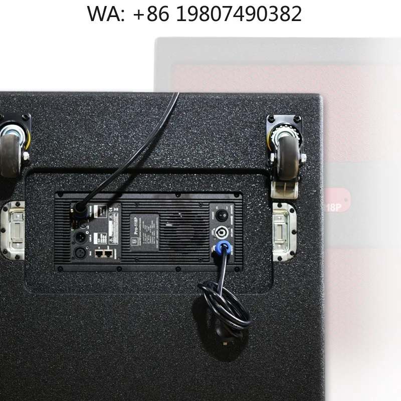 1200W 10 Inch Powered PA Speaker Combo Bluetooth Audio Set with Tops and Bass for Church DJ Live Shows