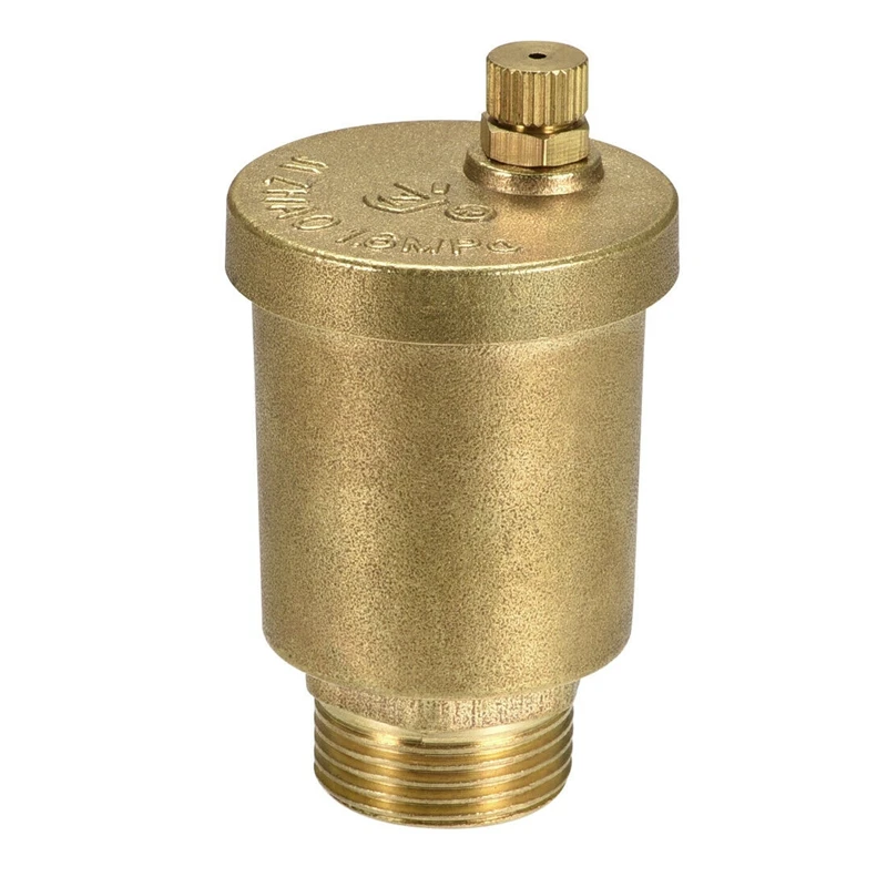 

1pc G3/4 Male Thread Air Vent Valve Brass Air Release Valve Air Bleeder Valve