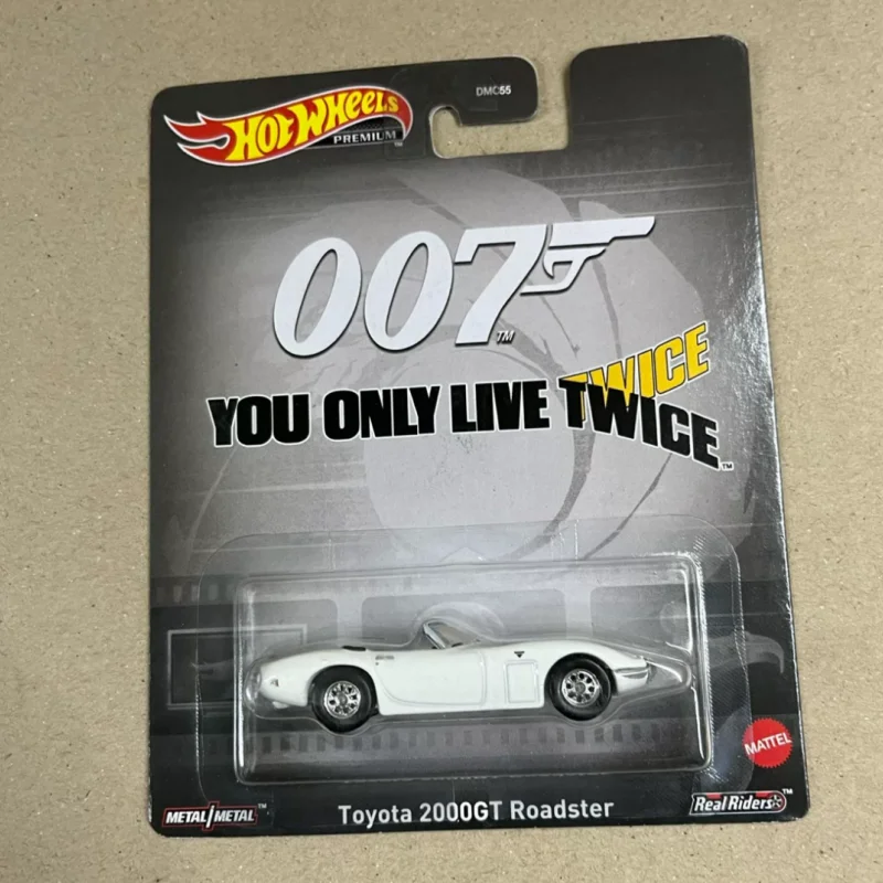 

Original Hot Wheels Alloy Car Model 007 Toyota 2000GT Convertible Sports Car Toy Car Dmc55 Hot Wheels