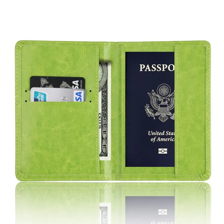 Passport Cover Travel Wallet Travel Accessories ID Bank Credit Card Bag Men Women Passport Holder Porta обложка на паспорт