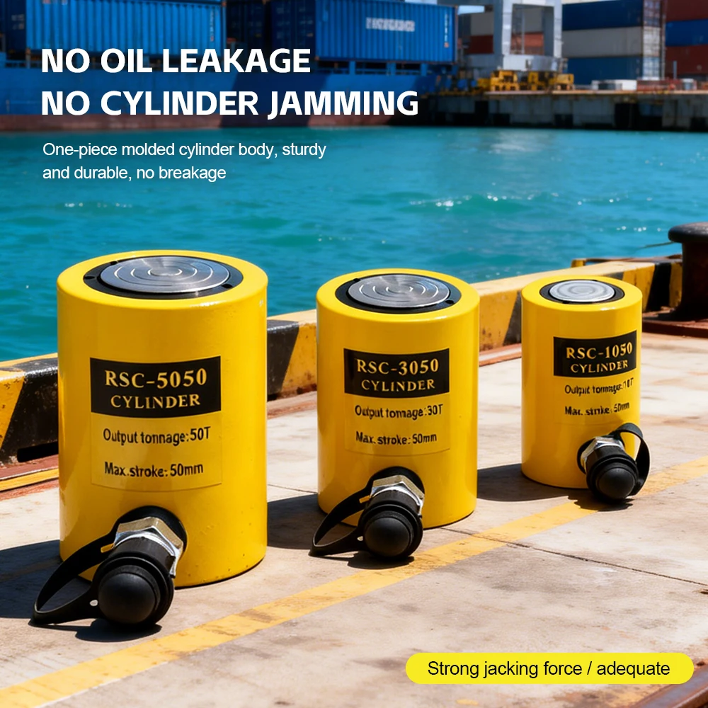 

10T 30T 50T Hydraulic Cylinder Jack Separated Ultra-Thin Hydraulic Lifting Tool for Automotive Repair Heavy Machinery