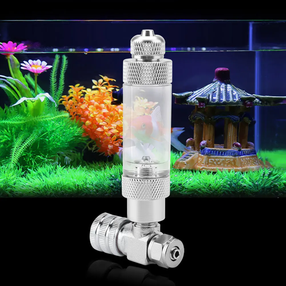 Aquarium System CO2 Regulator Needle Check Valve Bubble Counter Fish Tank Accessory 01#