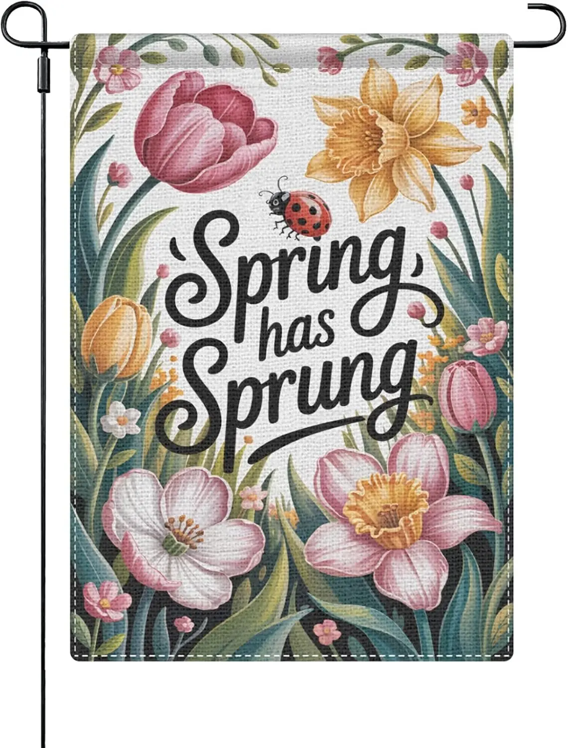 spring has sprung garden flags hilarious banners wall stuff 28x40 in AAS