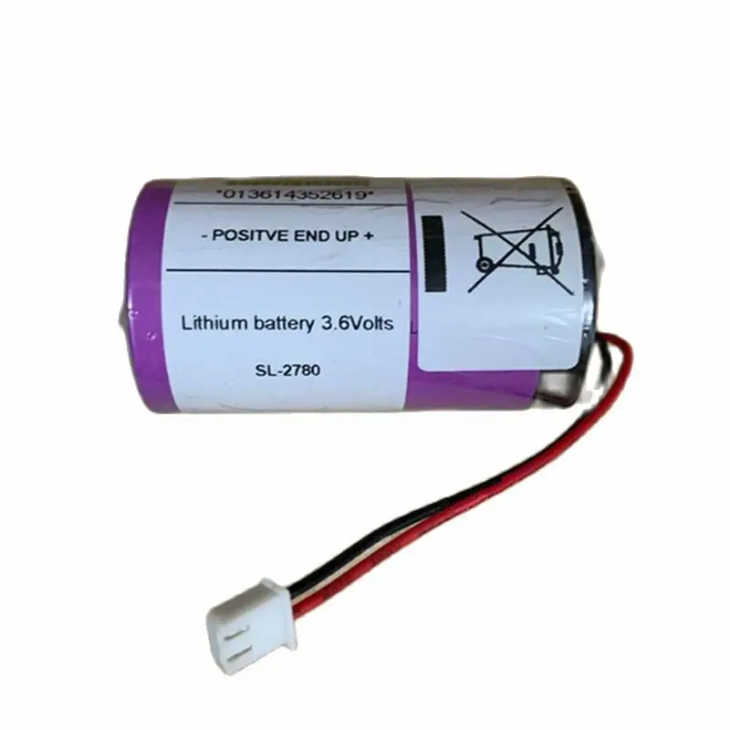 1pce SL-2780 3.6V PLC Battery With Plug