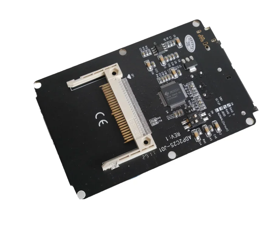 IT-GO 22pin SATA TO DUAL CF adapter RAID function