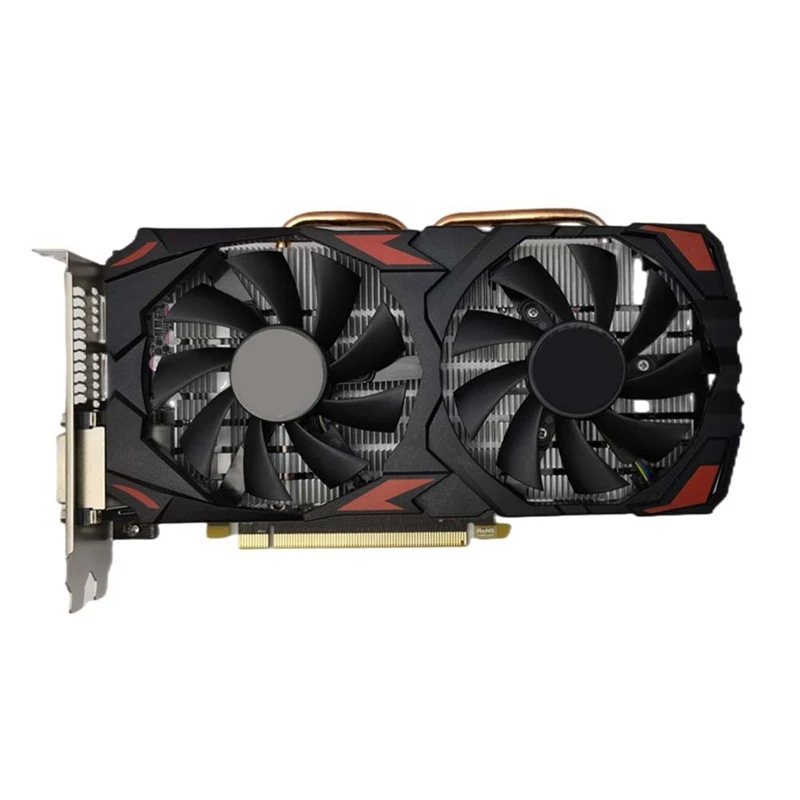 Scheda grafica RX580 8GB 2048SP Scheda grafica per computer desktop DDR5 256Bit Schede grafiche HD per giochi