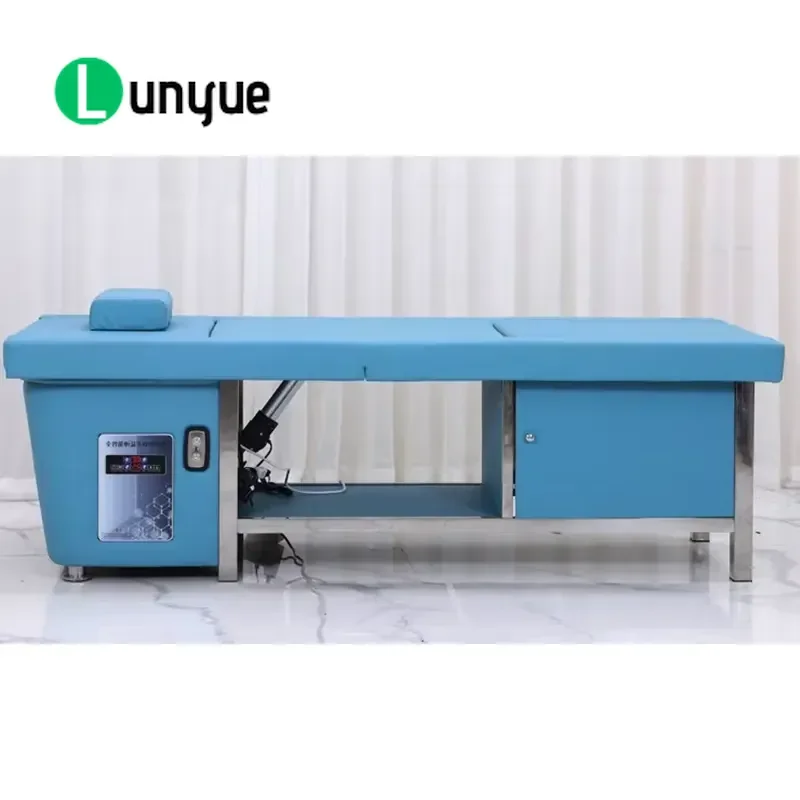Luxury Electric Lift Shampoo Bed Water Circulation Head Treatment Foot Bath Massage Furniture for Beauty Spa