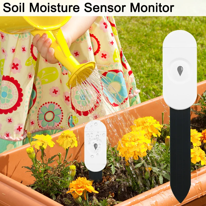 

Умный тестер почвы Zigbee, датчик влажности, температуры и влажности, приложение, монитор реального времени, автоматизация сада, детектор орошения, инструменты