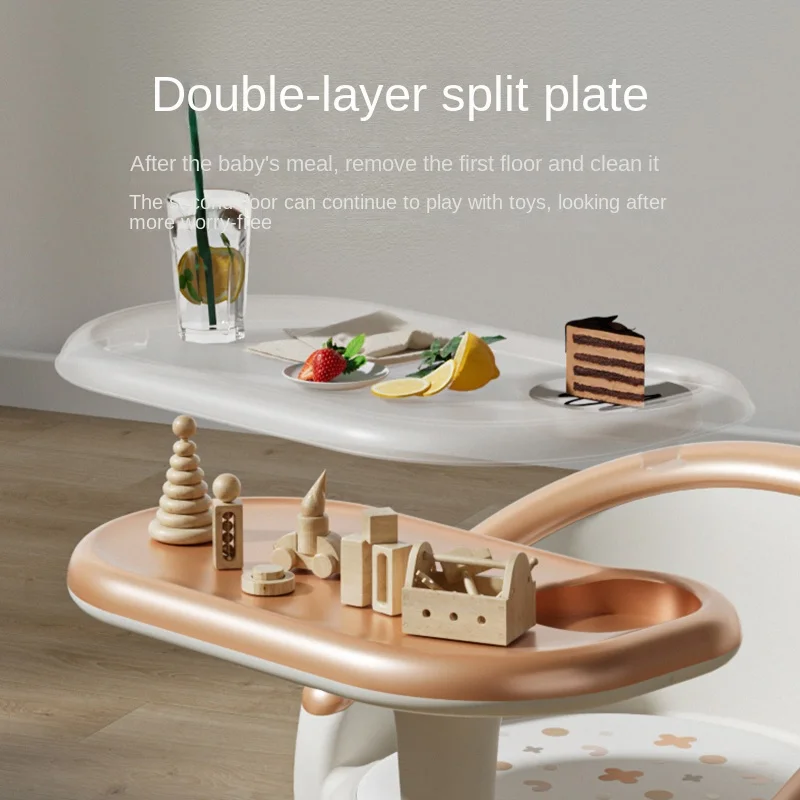 Mesa de Jantar Infantil e Cadeira, Poltrona Pequena, Comer Doméstico, Hxl