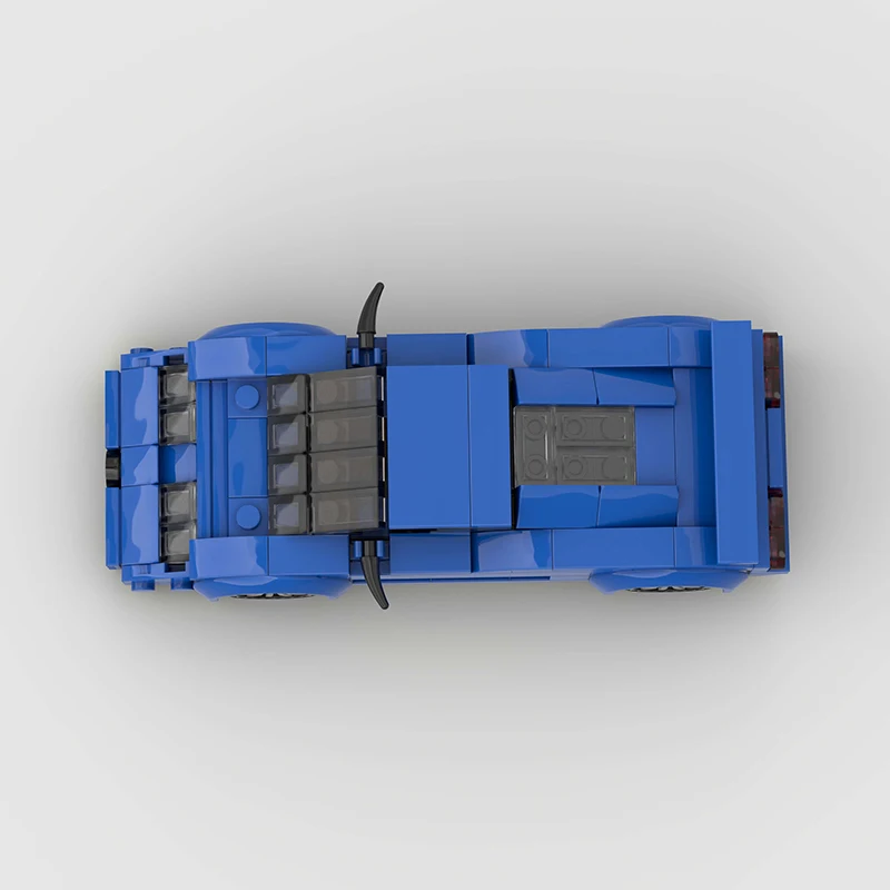 Super sports car racing toy model DIY assembly kit - an excellent choice for birthday, Christmas gifts and home collection