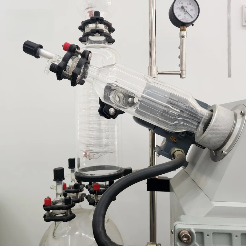 New Type 20L Explosion Proof Rotary Evaporator Automatic Rotating Design for Solvent Evaporation and Recovery Experiment