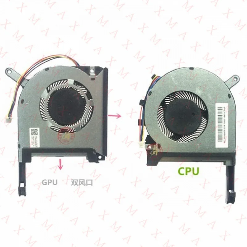 

LL Новый охлаждающий вентилятор для процессора и графического процессора ASUS FA506 TUF A15 FA506IV F15 A17 FA706