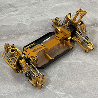 YSUN-4 Pcs Steering Column With Bearing For Wltoys 144001 144010 124016 124017 124019 RC Car Upgrade Parts Accessories