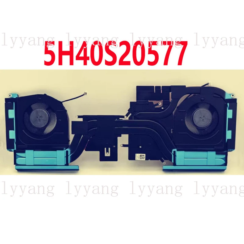 f  For Lenovo IdeaPad Gaming 3 15-IAH7 CPU GPU Cooling Fan & Heatsink 5H40S20577