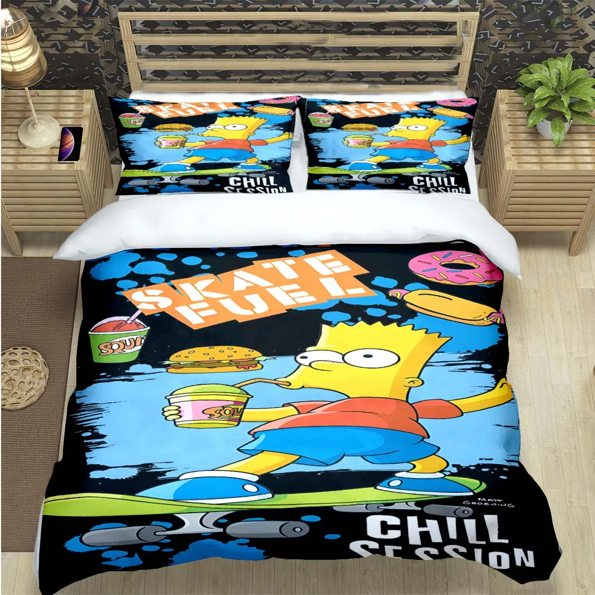 

Popular Hot Cartoon TV Role Print Bedding Sets Bed Supplie Set Comforter Set Teens Girls Twin Single Kid Gift