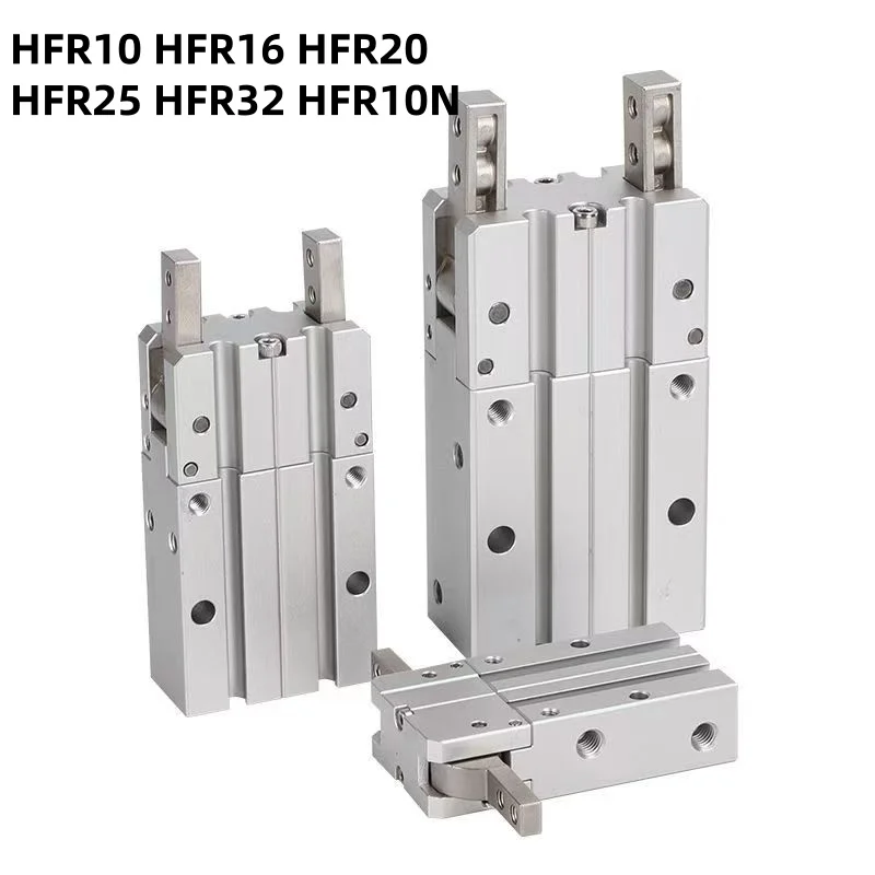 Pneumatic Finger Cylinder 180° Degree Opening and Closing Clamp HFR10/HFR16/HFR20/HFR25/32/N/C