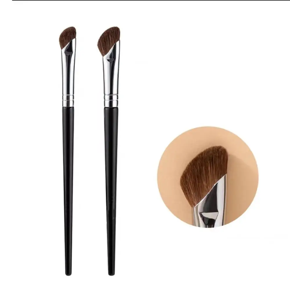 Smudge Cosmetic Slanted Brush Make Up Tool Women Angled Contour Brush Face Bronzer Nose Shadow Brush Sickle Makeup Brushes