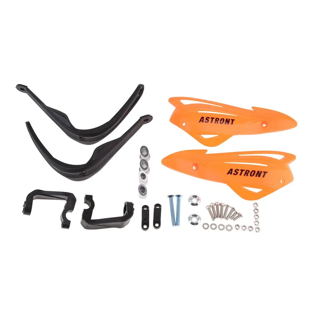 Aluminum Motorcycle Hand Guards Durable Handlebar Protection Brush Guard for Motorbike Chopper Cruiser