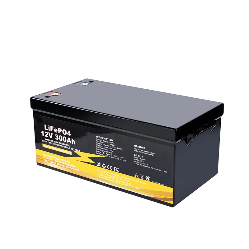 Lifepo4 Batterie 12V 24V 100ah 200ah 50ah Klasse eine wiederauf ladbare Lithium-Eisenphosphat-Batterie Bulit-In BMS für Home Energy Ev RV