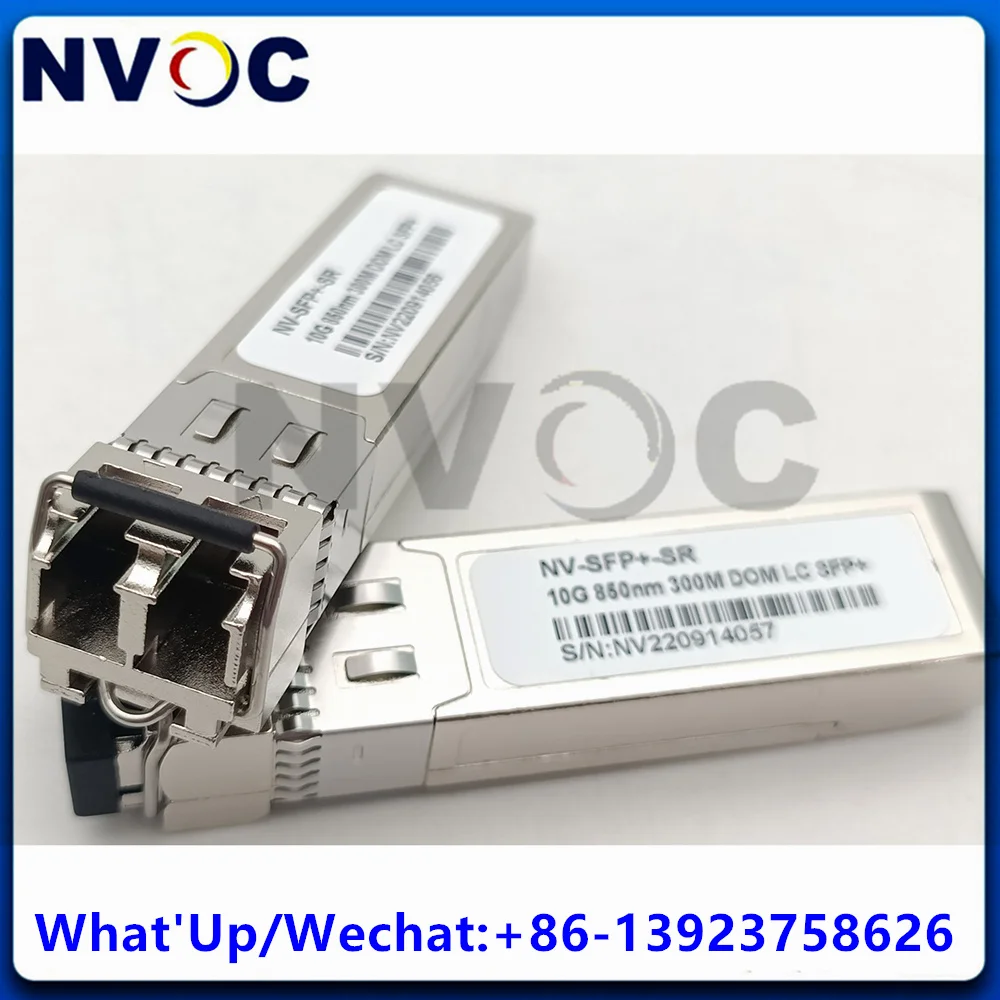 4-pezzi-10g-sr-sfp-lc-ricetrasmettitore-850nm-300m-fibra-ottica-duplex-mmf-modulo-sfp-multimodale-fino-a-300-m-per-processore-nova-star