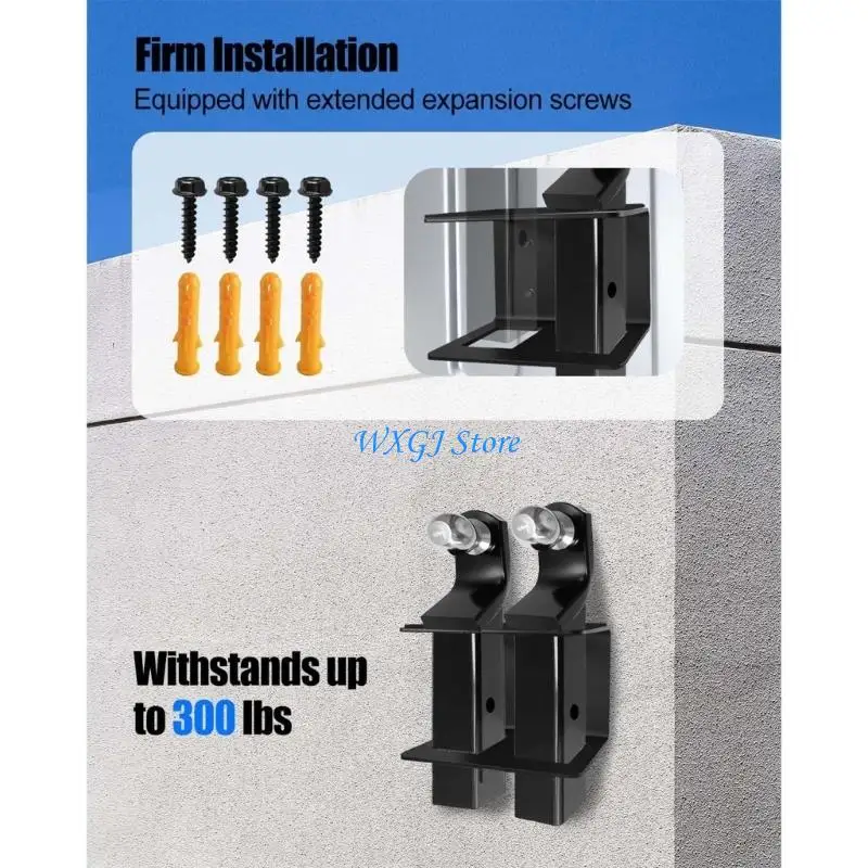 

37JE Pack of 1 Sturdy Trailer Accessory Storage Rack Tool Assembly Process