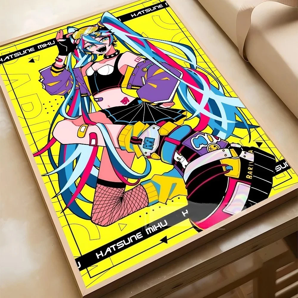 Poster Kertas Virtual Idol H-H - Home Decor Outside ulasan dan harga