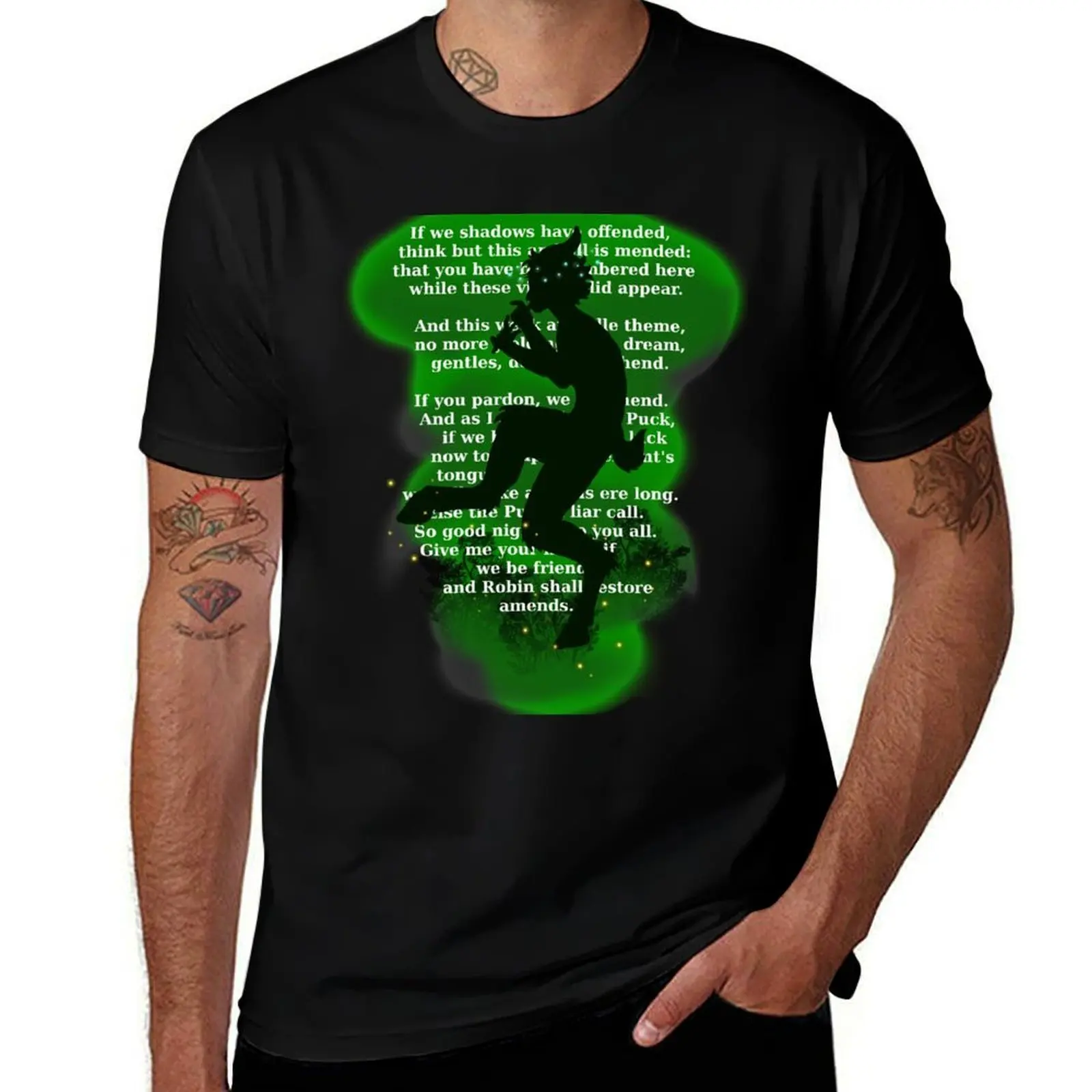 If We Shadows Have Offended T-Shirt Holiday Lightweight T-Shirt