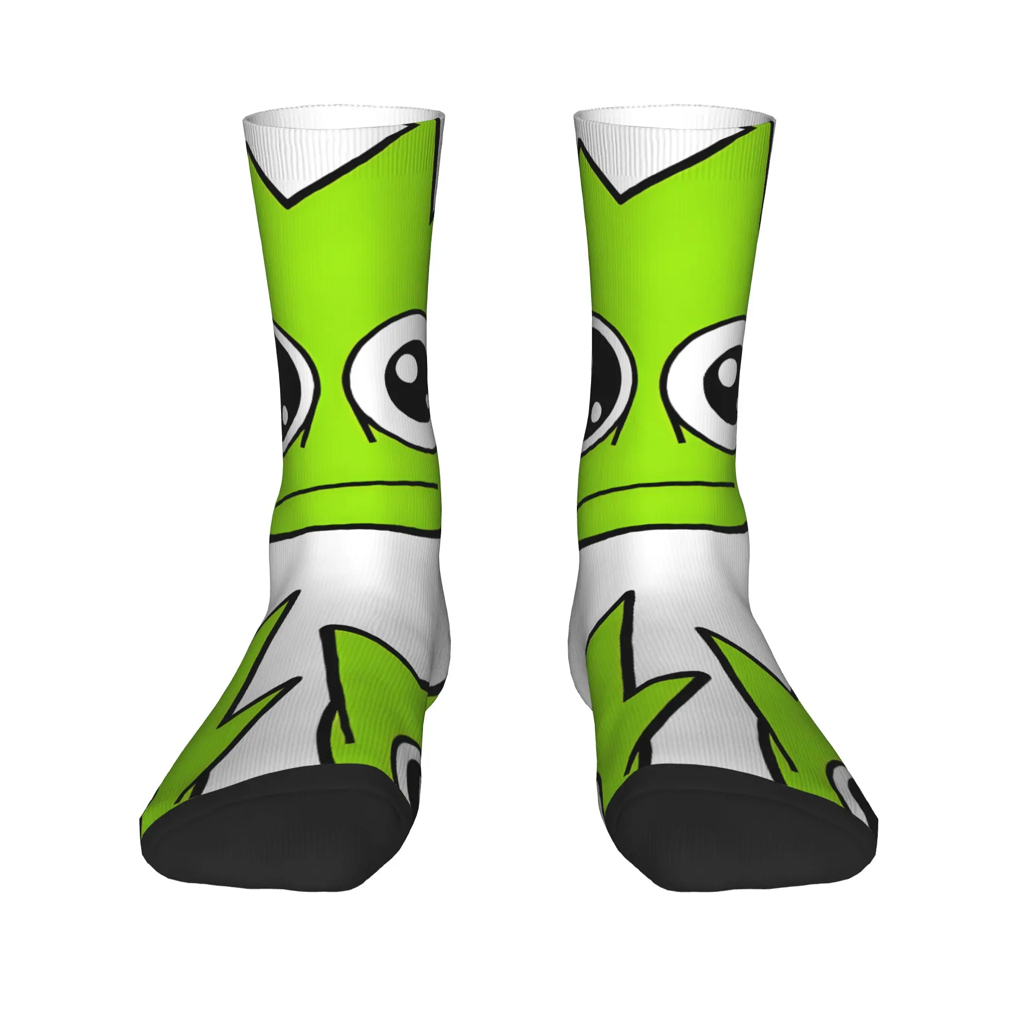 

Модные мужские носки в стиле хип-хоп Sprunki Lime Incredibox, игровые носки, женские носки высокого качества из полиэстера, весна-лето, осень-зима