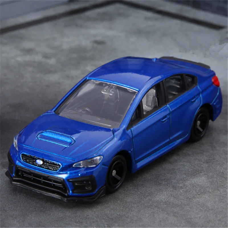 Takara TOMY 스바루 시리즈 STI BRZ Forester IMPREZA WRX 합금 럭셔리카 로고 모델, 다이캐스트 레이싱 카 차량 모델 시뮬레이션 장난감