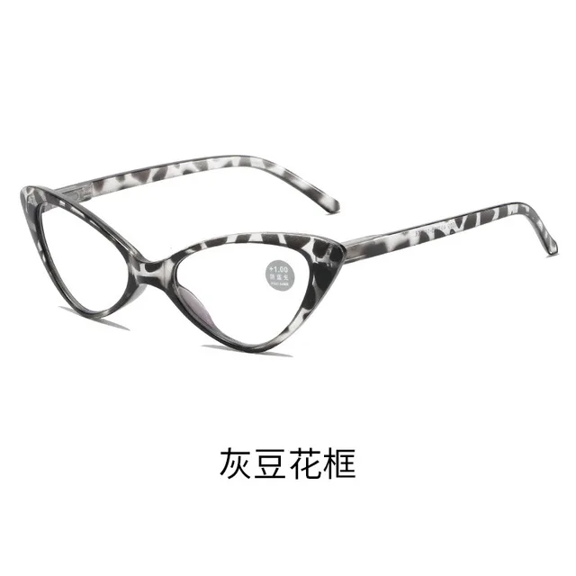 Fashion Cat Eye Reading Glasses Women Anti Blue Light Computer Presbyopic Eyeglasses Retro Classic Hyperopia Glasses Diopter