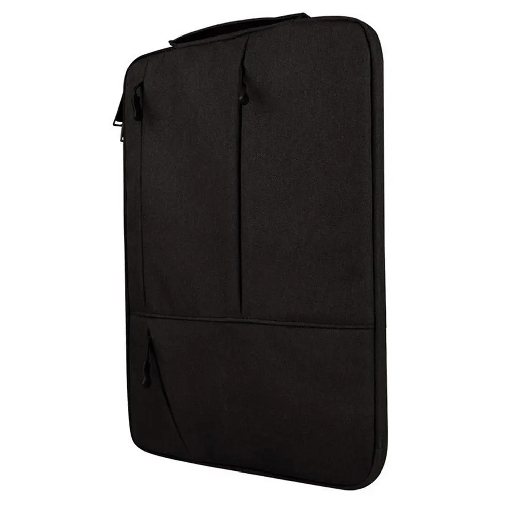 13 Inch Handbag Multi-Functional Nylon Handbag Laptop Sleeve Case Waterproof Large Pocket for Smartphone Business Cards Side