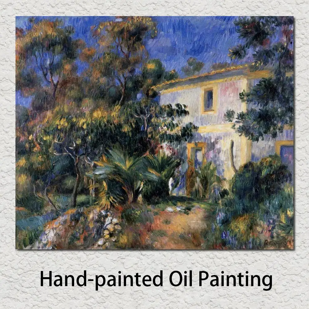 

French Impressionists Landscape Algiers Landscape by Pierre Auguste Renoir Oil Painting Reproduction High Quality Hand Painted