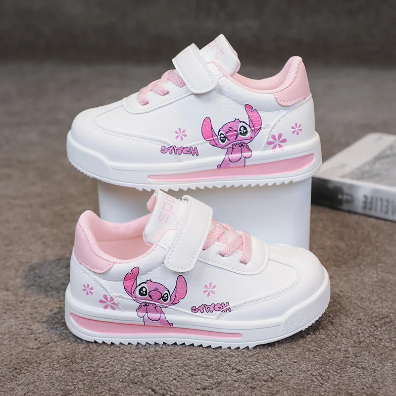

Disney kids cartoon Stitch cute Casual shoes soft sports shoes for gift EU size 26-37