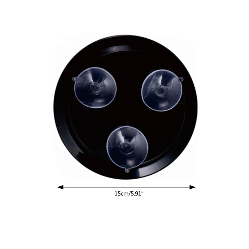 مرآة مكبرة 20X مع 3 أكواب شفط سهلة الاستخدام لإزالة الرؤوس السوداء/العيوب من المكياج مقاس 6 بوصات شحن مباشر