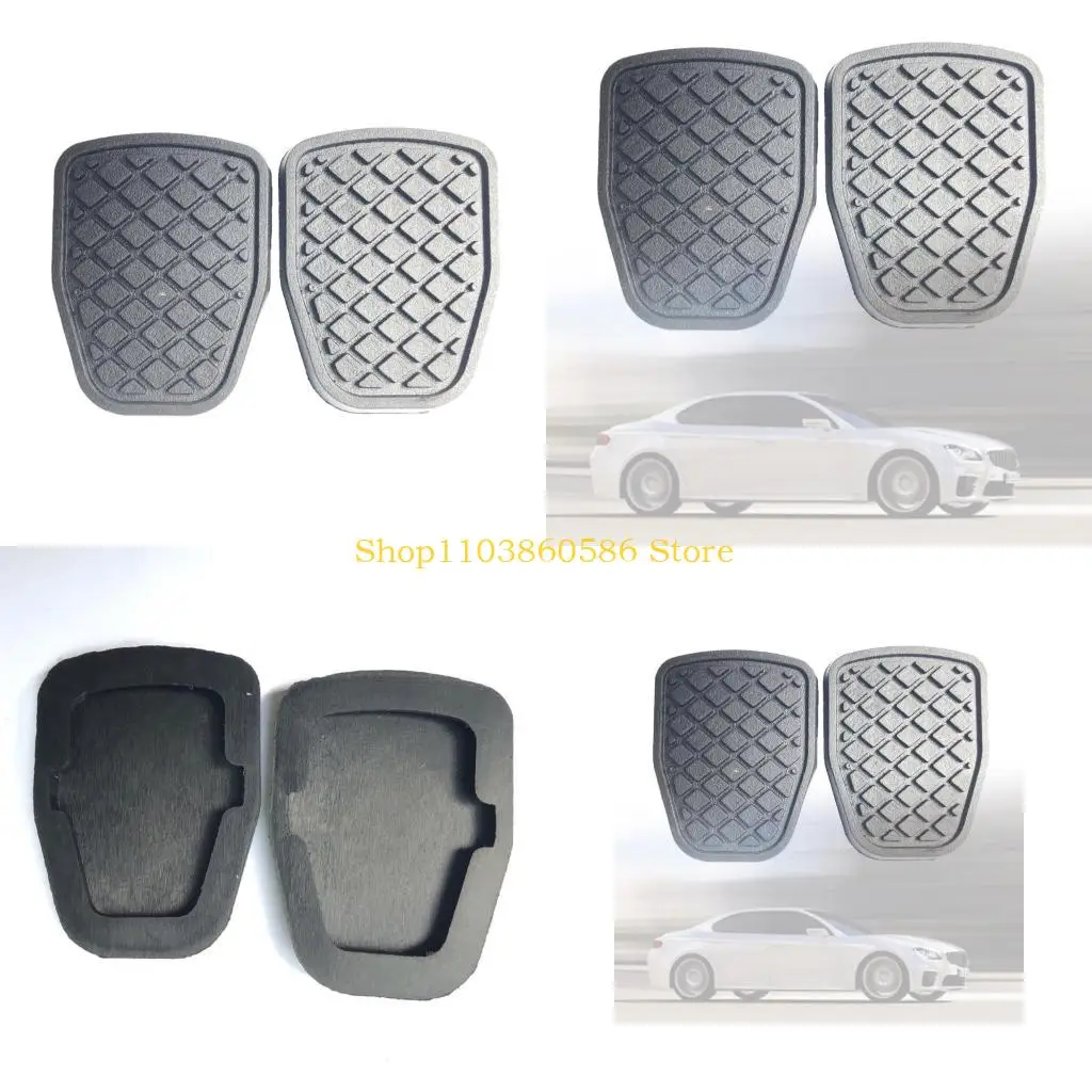 242A Brake Clutch Rubber Foot Pedal Pad Covers 2pcs 36015GA111 For  2x