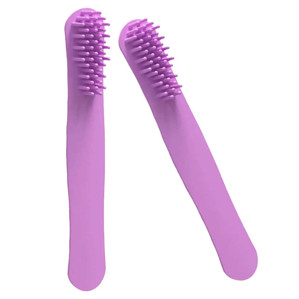 

2Pcs Wide Tooth Hair Comb Slap Bracelet Detangling Comb for Wet Curly Thick Hair Portable Dandruff Remover Shower Styling