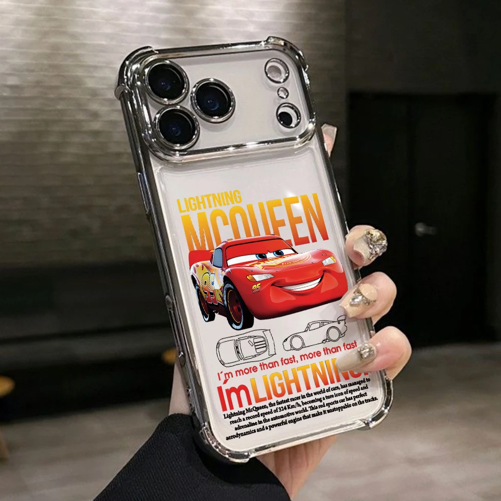 Cartoon Cars McQueens Sallys Phone Case for Samsung Galaxy A57 A56 A55 A54 A53 A52 A37 A36 A16 A06 4G 5G Anti-drop Cover view 2