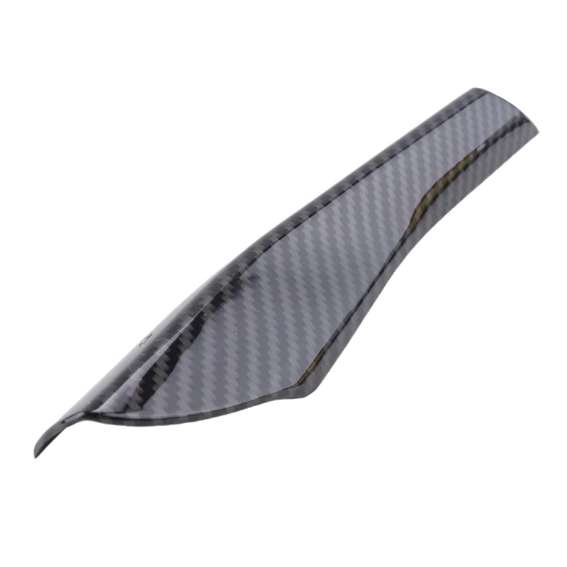 

4Pcs Carbon Fiber Rearview Side Mirror Base Cover Trim Decorations For Ford Mustang 2015-2020