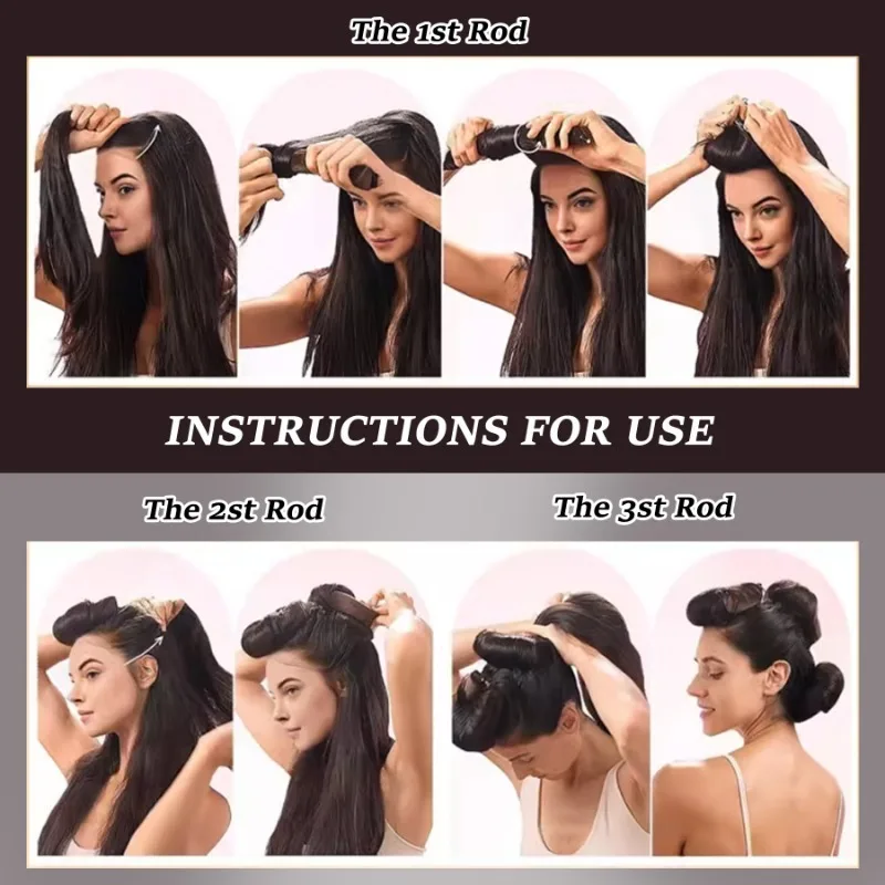 Warmteloze Haarkrultang Zonder Warmte Haarrollers Luie Krultang Hoofdband Zachte Krullen Slaapflexi Hengels Met Haakhaar Styling Tools