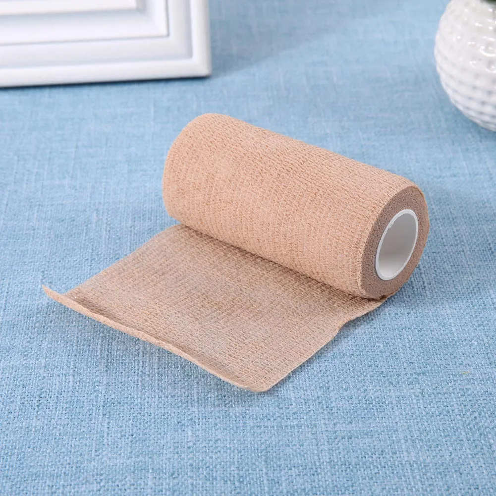 5 Stück 2,5/5/7,5/10 cm selbstklebende elastische Bandage, kohäsives Vliesband, Einwegband für Sport, Befestigung, Finger, Handgelenk, Bein – Detail 13