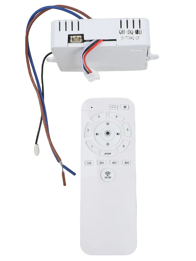 Home Use Fan Light Controller Variable Frequency Remote Consistent Fan Operation Wide Input Voltage Range DC Inverter Technology