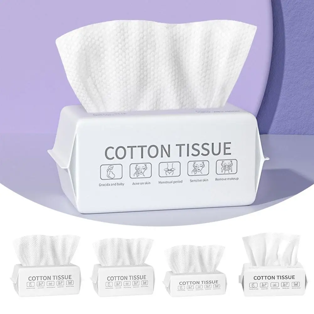 Disposable Face Wash Towel Extractable Cotton Soft Towel Cleansing Cotton Face Salon Wipe Beauty Towel Towel I0G9