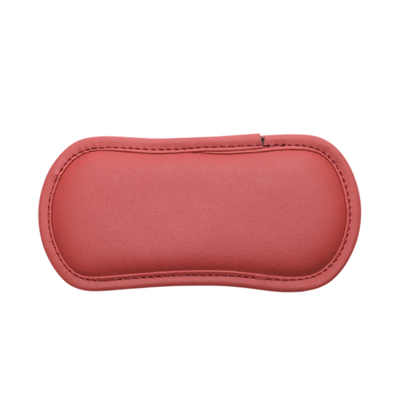 Car Pillow Cushion Armrest Pad Universal Thigh Support Accessories Leather Car Leg Cushion Elastic Memory Foam Knee Pad
