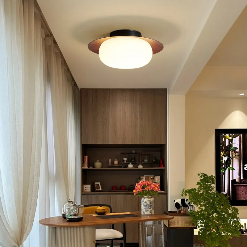 ضوء المطعم الجديد الصينية الرجعية الجوز نمط مكتب الجبهة بار #4