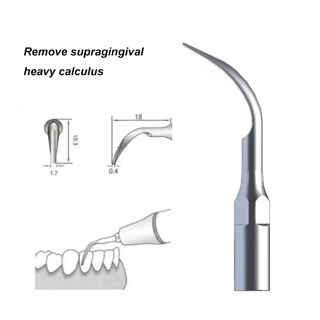 5 szt. Końcówki do skalera dentystycznego Fit EMS Woodpecker ultradźwiękowa końcówka do skalera stomatologicznego skaler ultradźwiękowy końcówka do