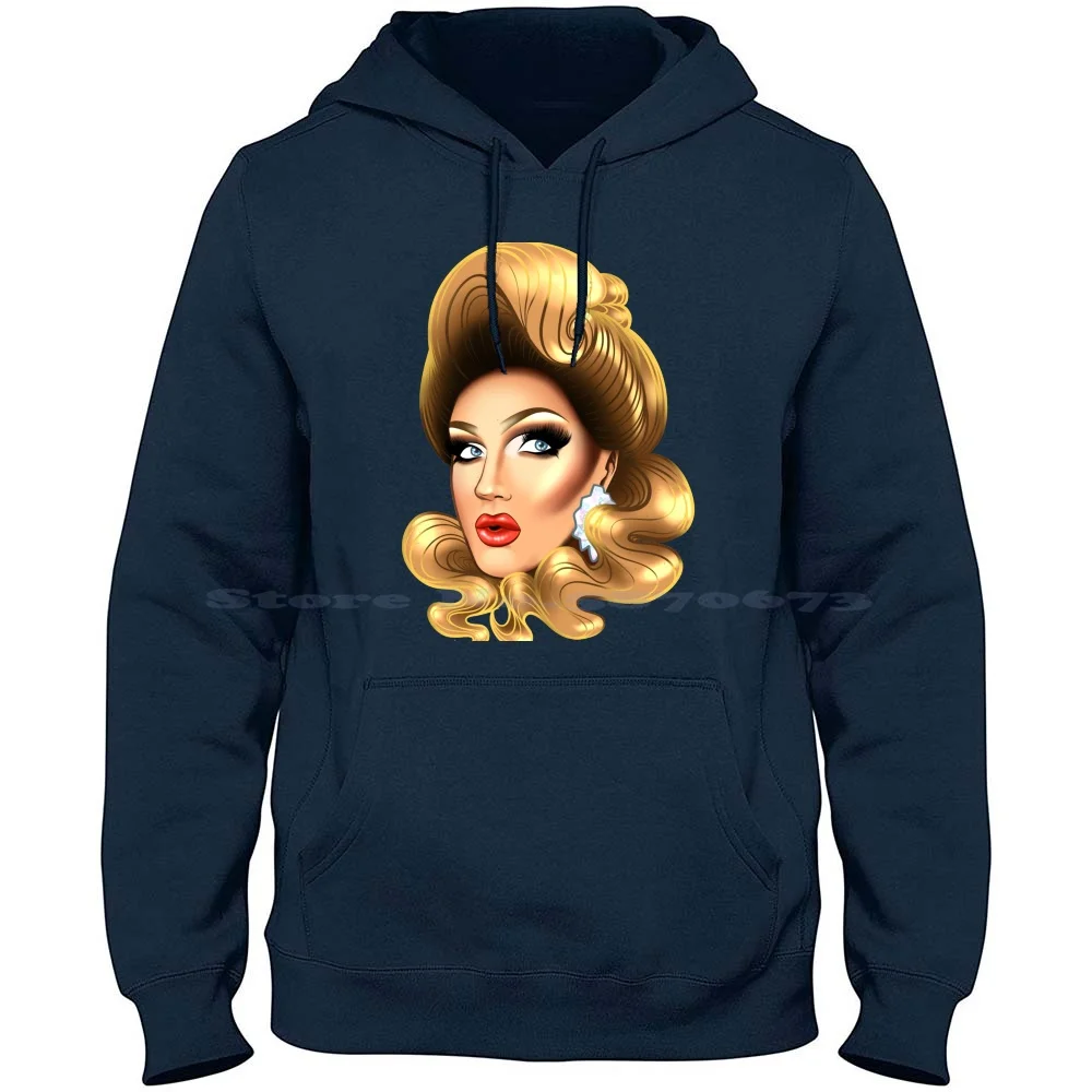 How'S Your Head T-Shirt Reba Martell Hoodie para Mulheres, Drag Queens, Comédia Queen Rupulers, 100% Puro Algodão, Drag T-shirt